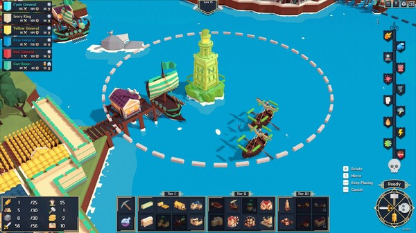 Игра Dice Kingdoms, скриншот