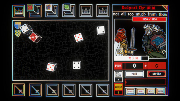 Игра Dicealot, скриншот
