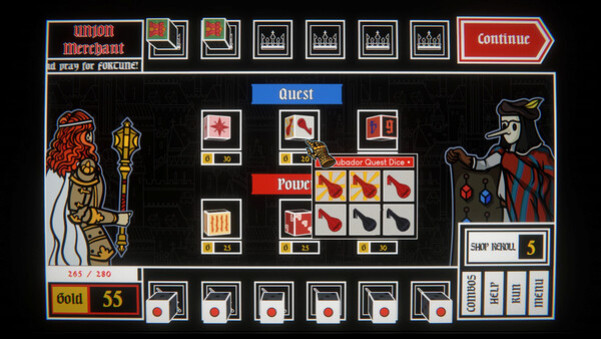Игра Dicealot, скриншот