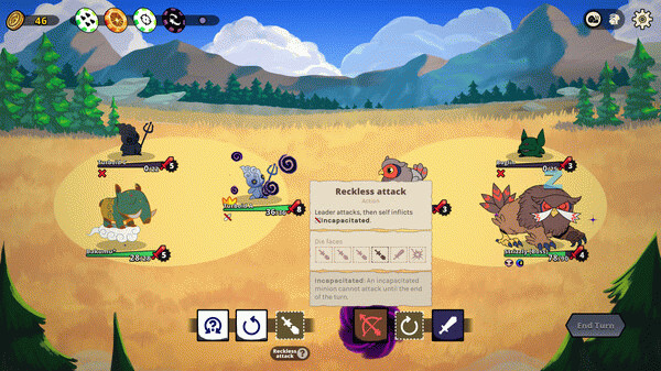Игра Dicefolk, скриншот