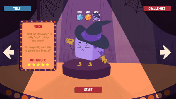 Игра Dicey Dungeons, скриншот