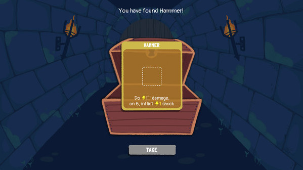 Игра Dicey Dungeons, скриншот
