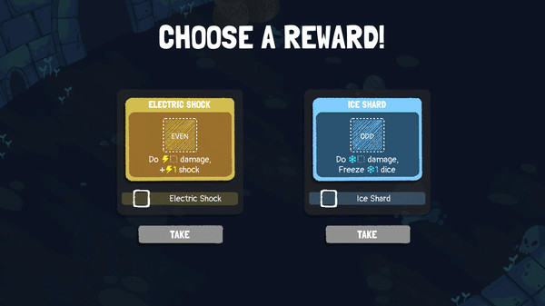 Игра Dicey Dungeons, скриншот