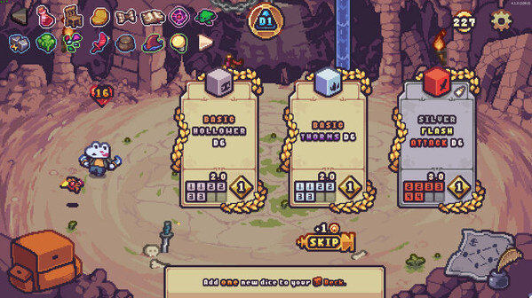 Игра Die in the Dungeon, скриншот