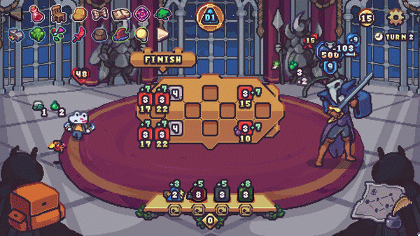 Игра Die in the Dungeon, скриншот