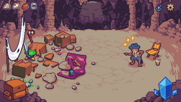 Игра Die in the Dungeon, скриншот