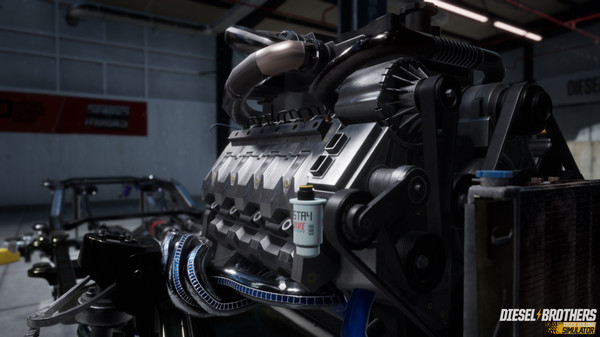 Игра Diesel Brothers: Truck Building Simulator, скриншот