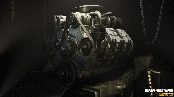 Игра Diesel Brothers: Truck Building Simulator, скриншот