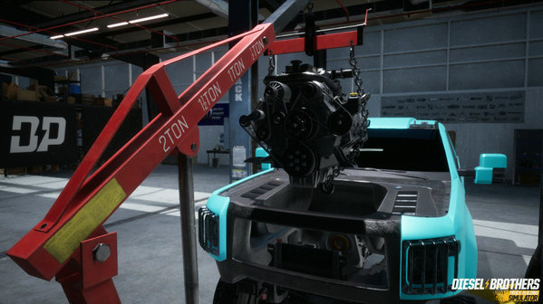 Игра Diesel Brothers: Truck Building Simulator, скриншот