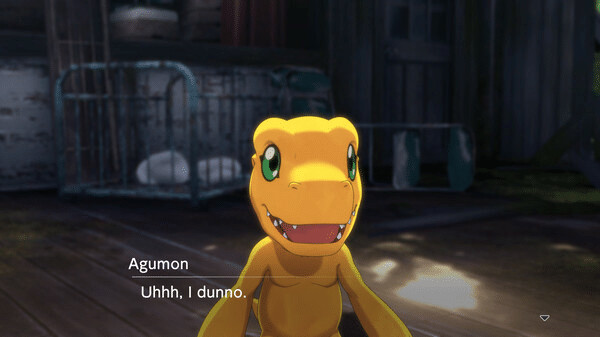 Игра Digimon Survive, скриншот