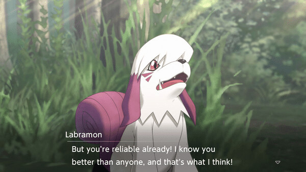 Игра Digimon Survive, скриншот