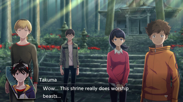 Игра Digimon Survive, скриншот
