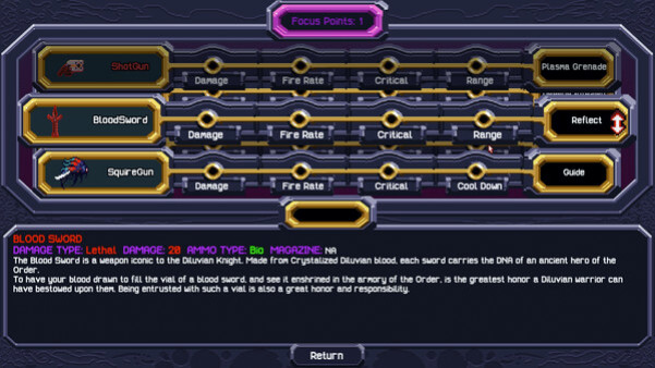 Игра Diluvian Ultra, скриншот