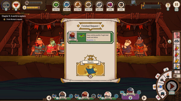 Игра Diluvian Winds, скриншот