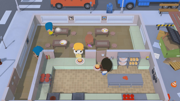 Игра Diner Bros, скриншот
