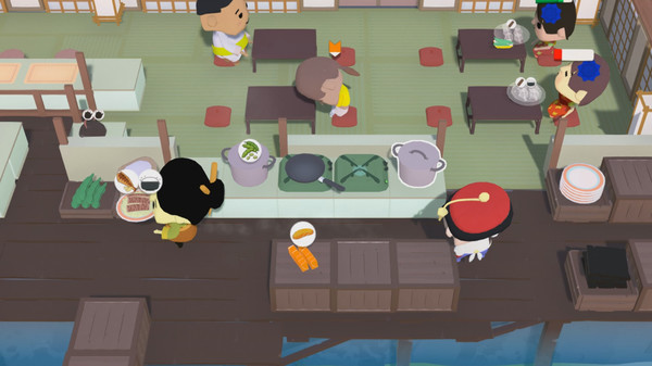 Игра Diner Bros - Sushi Bros, скриншот