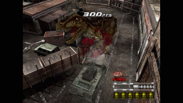 Игра Dino Crisis 2, скриншот