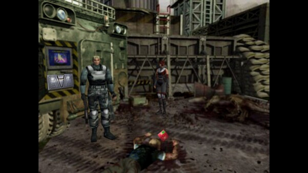 Игра Dino Crisis 2, скриншот