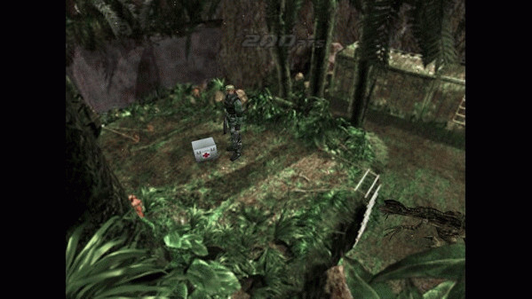 Игра Dino Crisis 2, скриншот