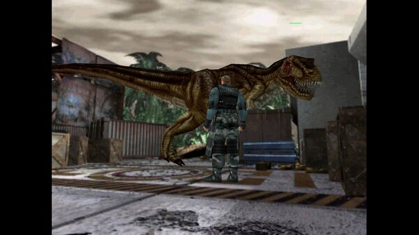 Игра Dino Crisis 2, скриншот