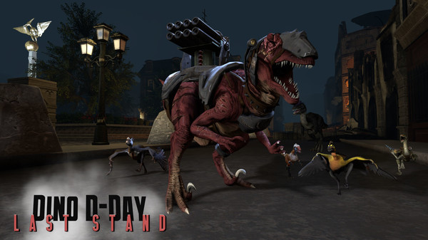 Игра Dino D-Day: Last Stand DLC, скриншот