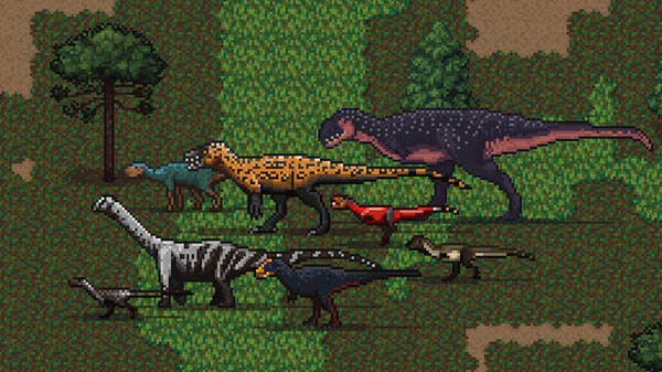 Игра Dino Hazard: Chronos Blackout, скриншот