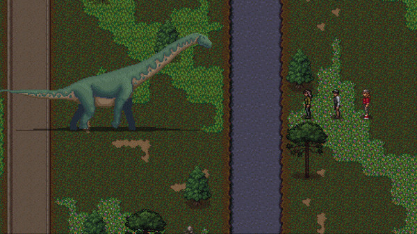 Игра Dino Hazard: Chronos Blackout, скриншот
