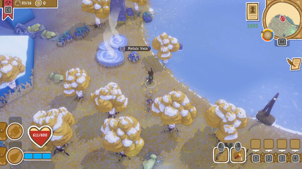 Игра Dino Path Trail, скриншот