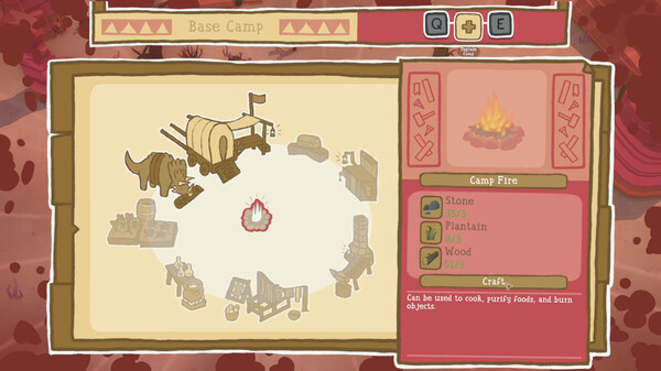 Игра Dino Path Trail, скриншот