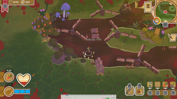 Игра Dino Path Trail, скриншот