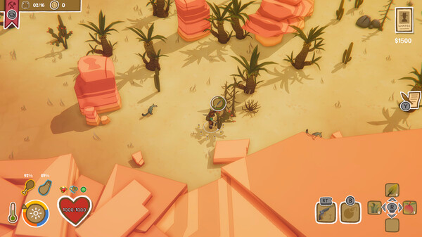 Игра Dino Path Trail, скриншот