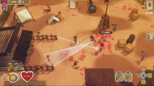 Игра Dino Path Trail, скриншот