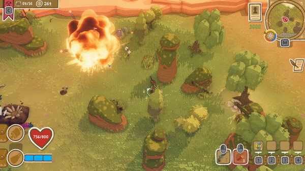 Игра Dino Path Trail, скриншот