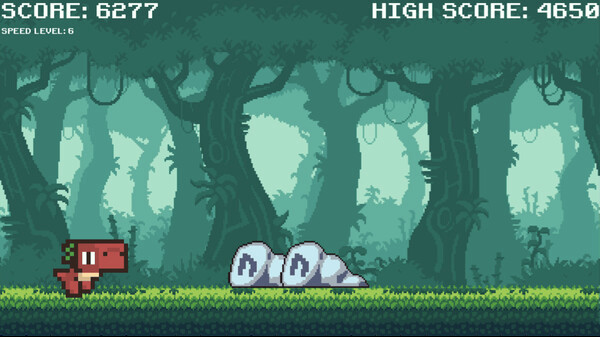 Игра Dino-Tipping, скриншот
