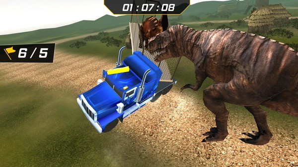 Игра Dino Zoo Transport Simulator, скриншот