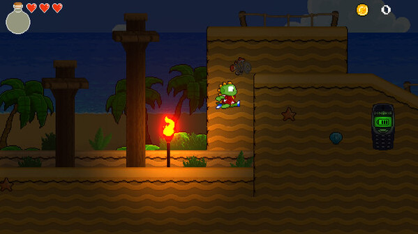 Игра Dinopunk: the Cacops adventure, скриншот