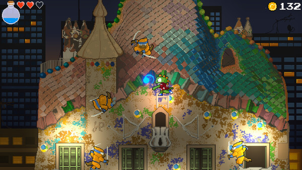 Игра Dinopunk: the Cacops adventure, скриншот