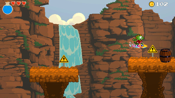 Игра Dinopunk: the Cacops adventure, скриншот