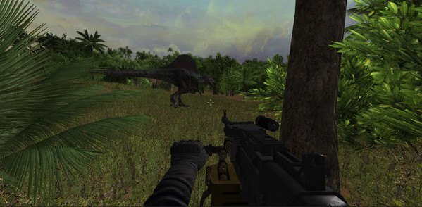 Игра Dinosaur Hunt, скриншот