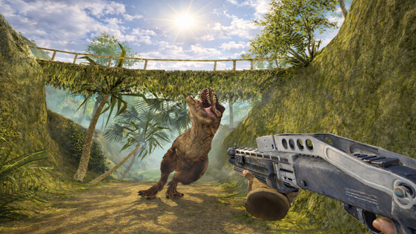 Игра Dinosaur Zoo VR : Dinosaur Hunting, скриншот