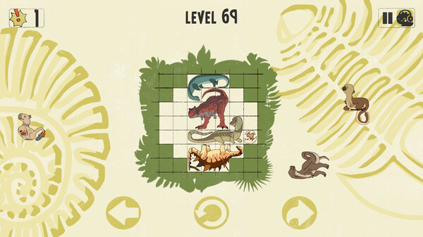 Игра Dinosaurs in Place, скриншот