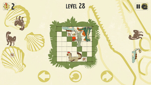 Игра Dinosaurs in Place, скриншот