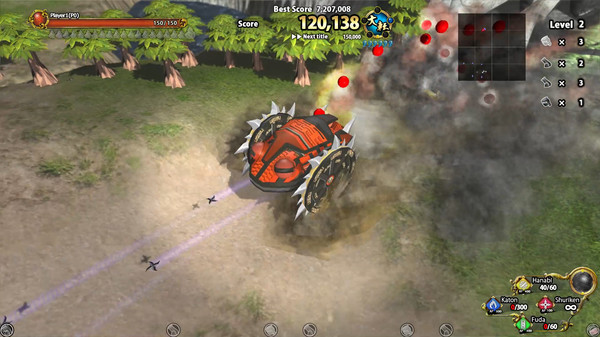 Игра Diorama Battle of NINJA　虚拟3D世界 忍者之战, скриншот