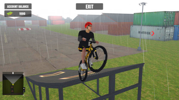 Игра Dirt Bicycle Rider Simulator, скриншот