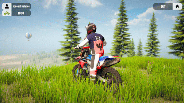 Игра Dirt Bike Racer Simulator, скриншот