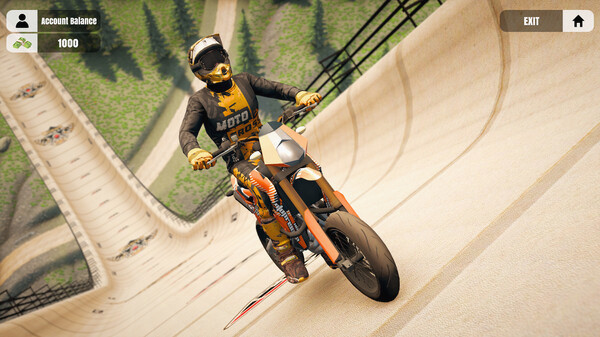 Игра Dirt Bike Racer Simulator, скриншот
