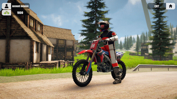 Игра Dirt Bike Racer Simulator, скриншот