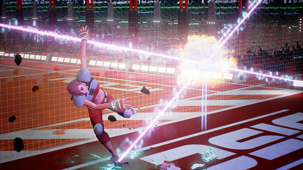 Игра Disc Jam, скриншот