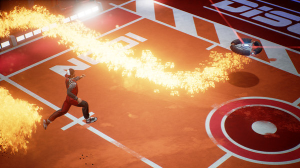 Игра Disc Jam, скриншот