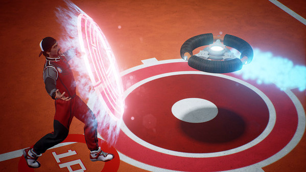 Игра Disc Jam, скриншот